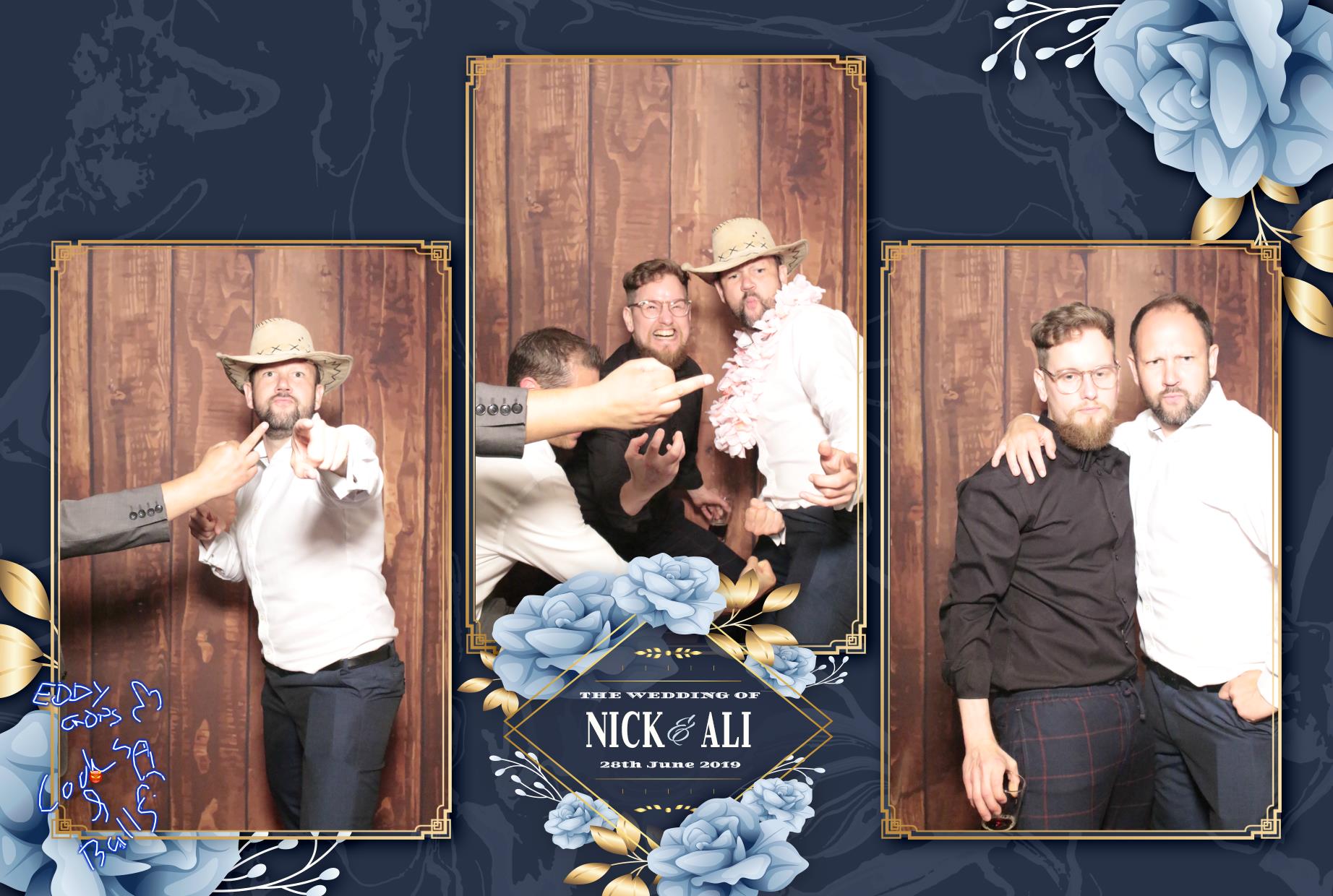 Nick & Ali's Wedding | View more photos from the event at gallery.myphotoboothexperience.co.uk/u/MyPhotoBoothExperienceLtd/Nick-Alis-Wedding